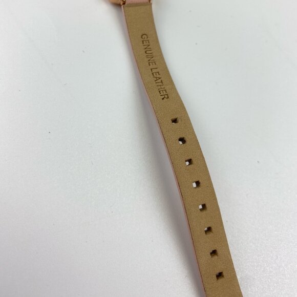 Michael Kors MK2923 Alane Two-Hand Blush Leather Watch - Picture 7 of 8